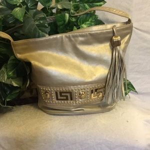 Vintage Paul Joseph gold leather purse USA made